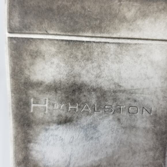 H By Halston Ellie Brown Slip on Mules Loafers Stretch Flats Women's Size 8 - Picture 9 of 14